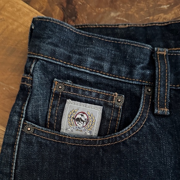 Cinch Men's Deep Indigo Straight Jeans - Picture 3 of 5